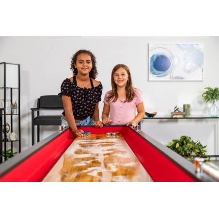 Hathaway Avenger 9-ft Shuffleboard Table - Black Finish (BG1203)