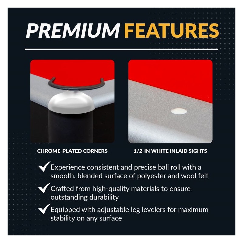 Hathaway Maverick 7-ft Pool Table with Table Tennis Top  (BG1023)