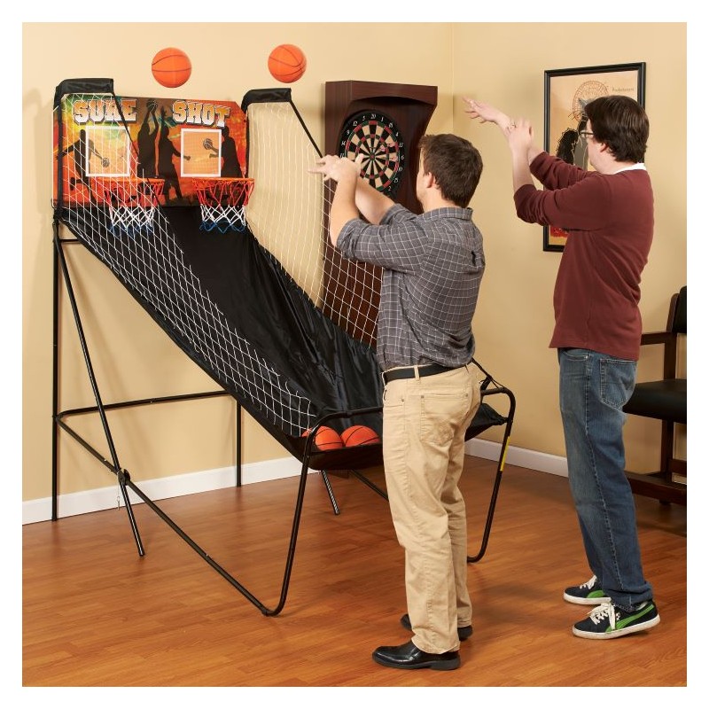 Hathaway Sure Shot 81-in Dual Basketball Arcade Game (BG2233)