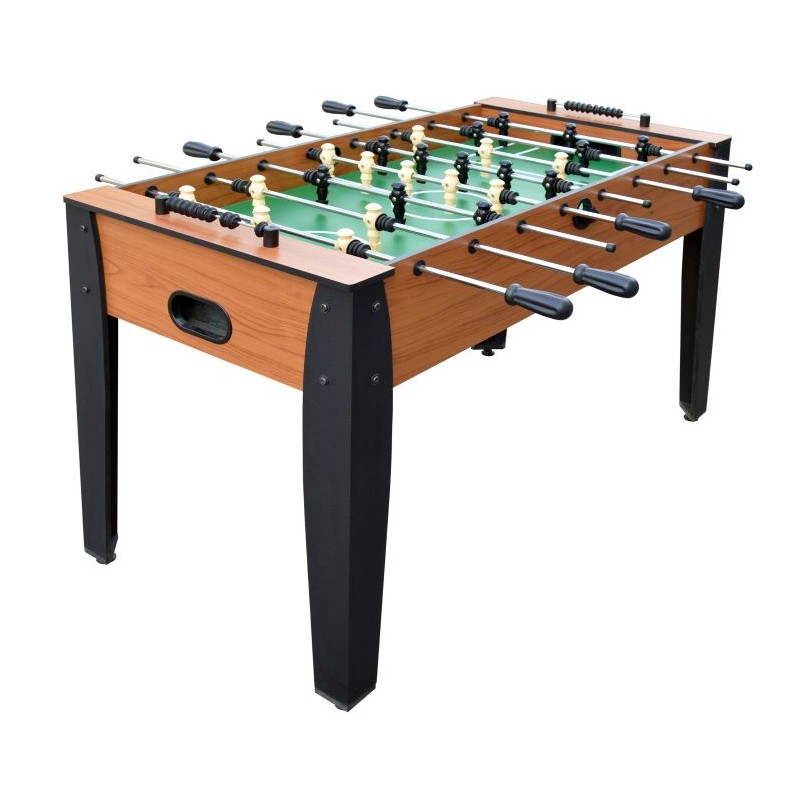 Hathaway Hurricane 54-Inch Foosball Table with Light Cherry Finish, Analog Scoring and Accessories (BG1033F)