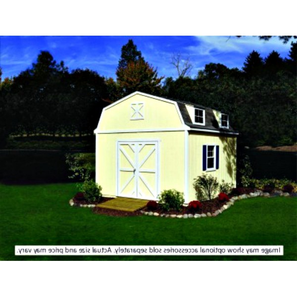 Handy Home Sequoia 12x16 Wood Storage Shed Kit (18204-4)
