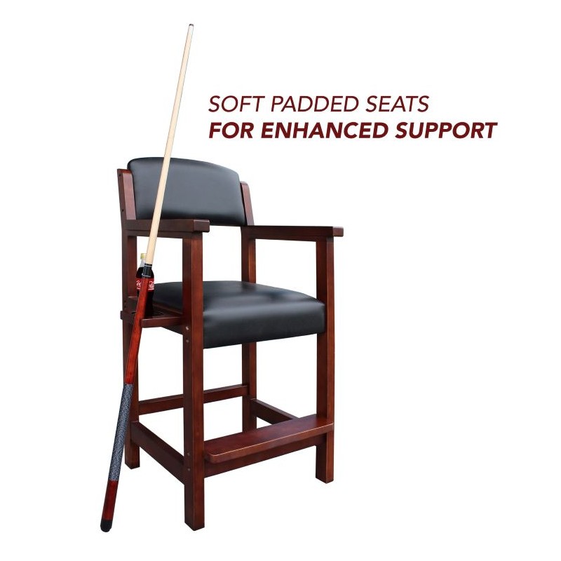 Cambridge Antique Walnut Spectator Gaming Chair (NG2556W)