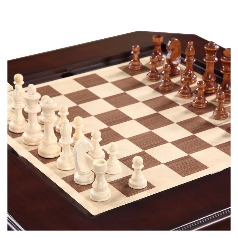 Hathaway Fortress 28-in Chess 3-in-1 Pedestal Game (BG2995)