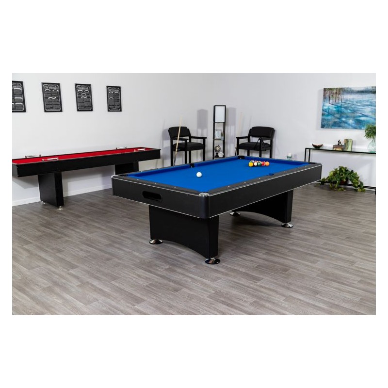 Hathaway Hustler 8-ft Pool Table with Ball Return (BG2520PB)