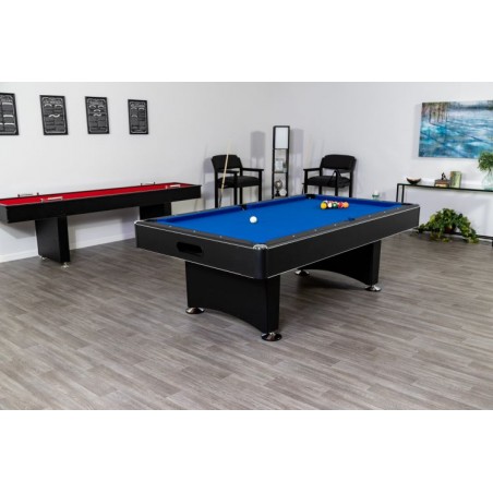 Hathaway Hustler 8-ft Pool Table with Ball Return (BG2520PB)