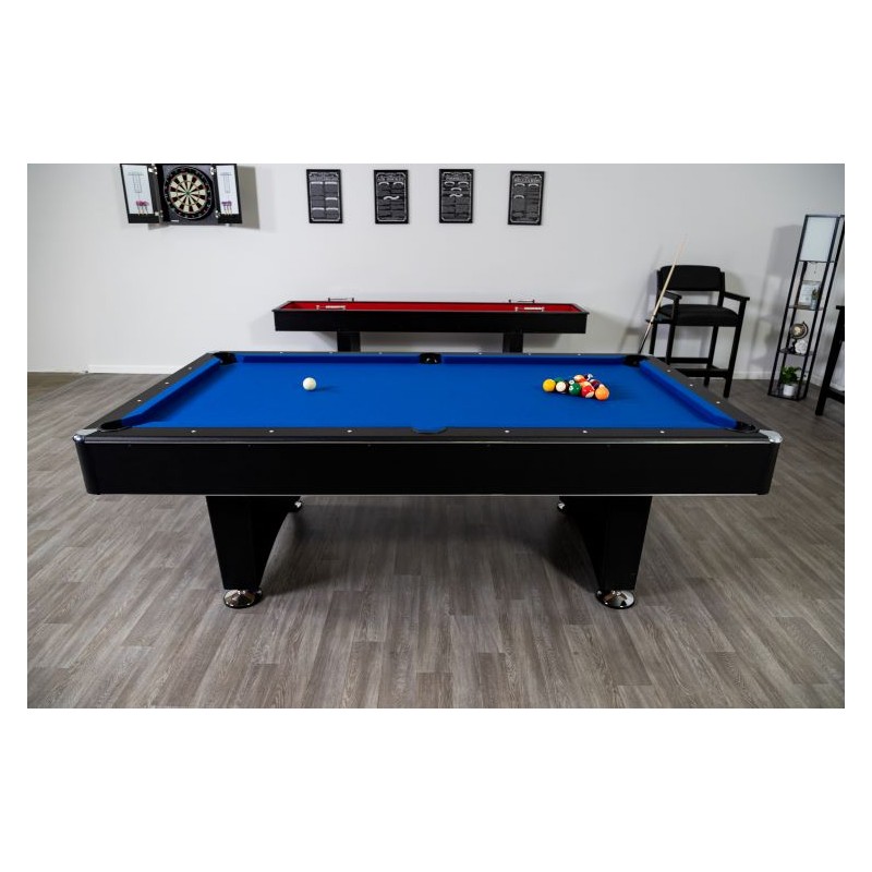 Hathaway Hustler 8-ft Pool Table with Ball Return (BG2520PB)