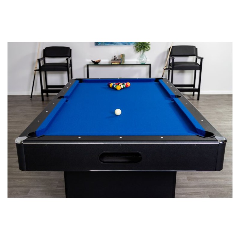Hathaway Hustler 8-ft Pool Table with Ball Return (BG2520PB)