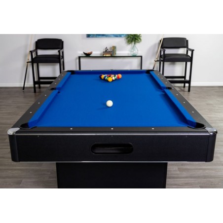 Hathaway Hustler 8-ft Pool Table with Ball Return (BG2520PB)
