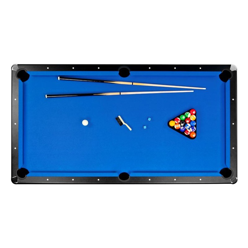 Hathaway Hustler 7-ft Pool Table with Ball Return (BG2515PB)