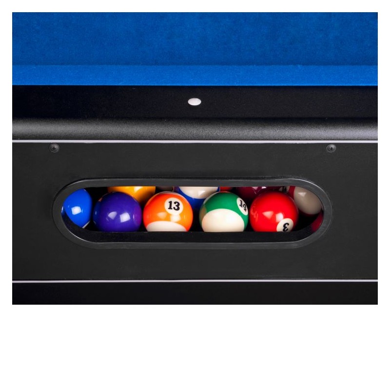 Hathaway Hustler 7-ft Pool Table with Ball Return (BG2515PB)