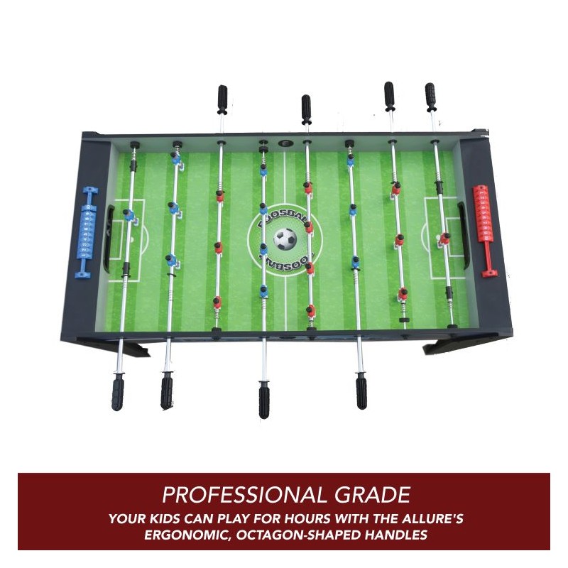 Hathaway Allure 48-in Foosball Table - Black and Blue (BG5015)