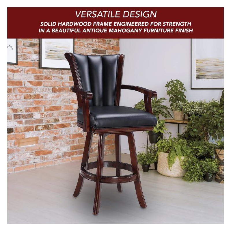 Hathaway Avondale 29-in Swivel Bar Stool (BG2815)