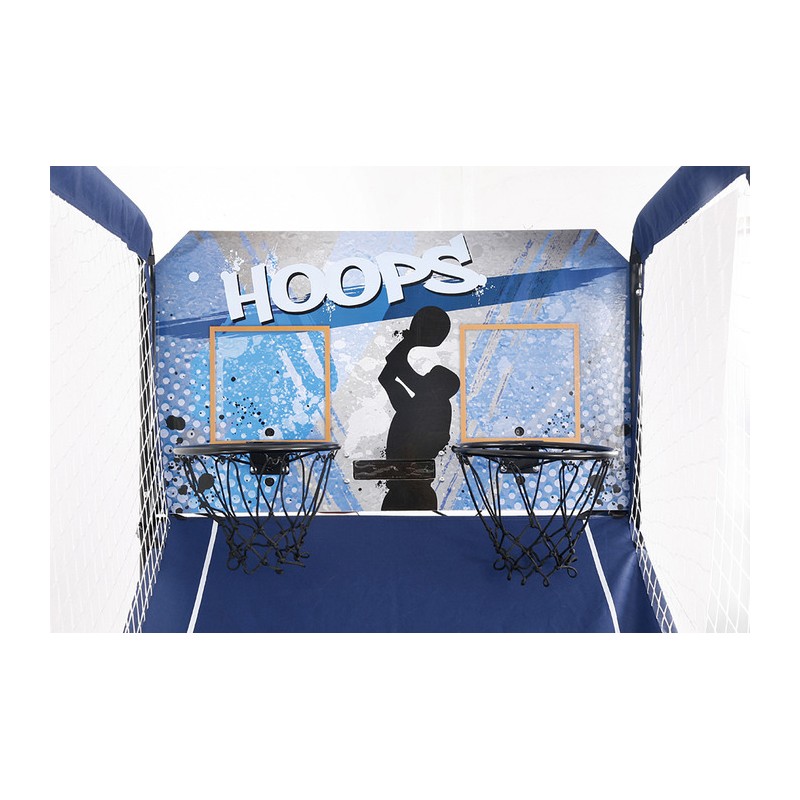 Hathaway Hoops 81-in Dual Basketball Arcade Game (BG2237BL)