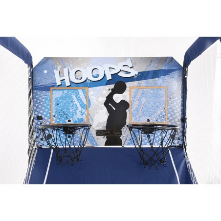 Hathaway Hoops 81-in Dual Basketball Arcade Game (BG2237BL)