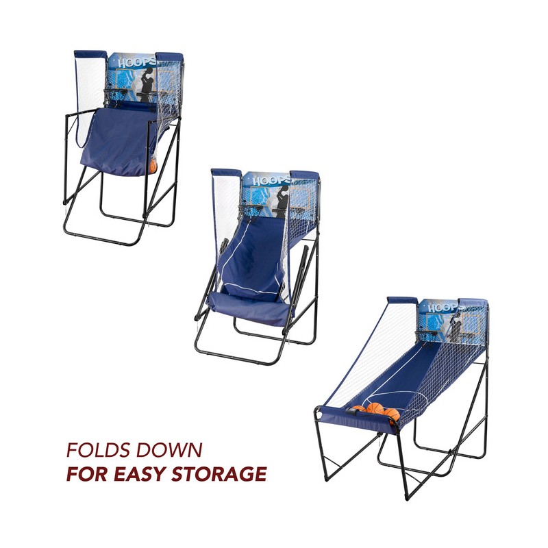 Hathaway Hoops 81-in Dual Basketball Arcade Game (BG2237BL)