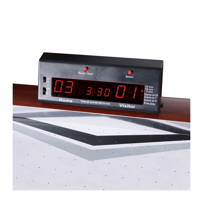 Hathaway Midtown 72-in Air Hockey Table with LED Scoring - Cherry Finish (BG1037)