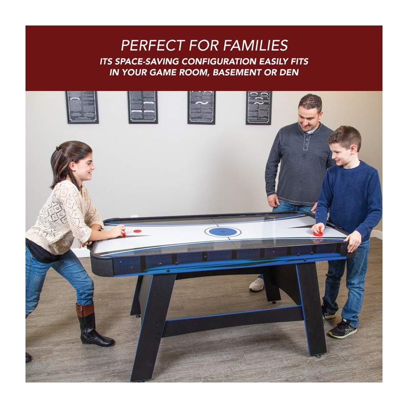 Hathaway Bandit 60-in Air Hockey Table with Table Tennis Top (BG50290)