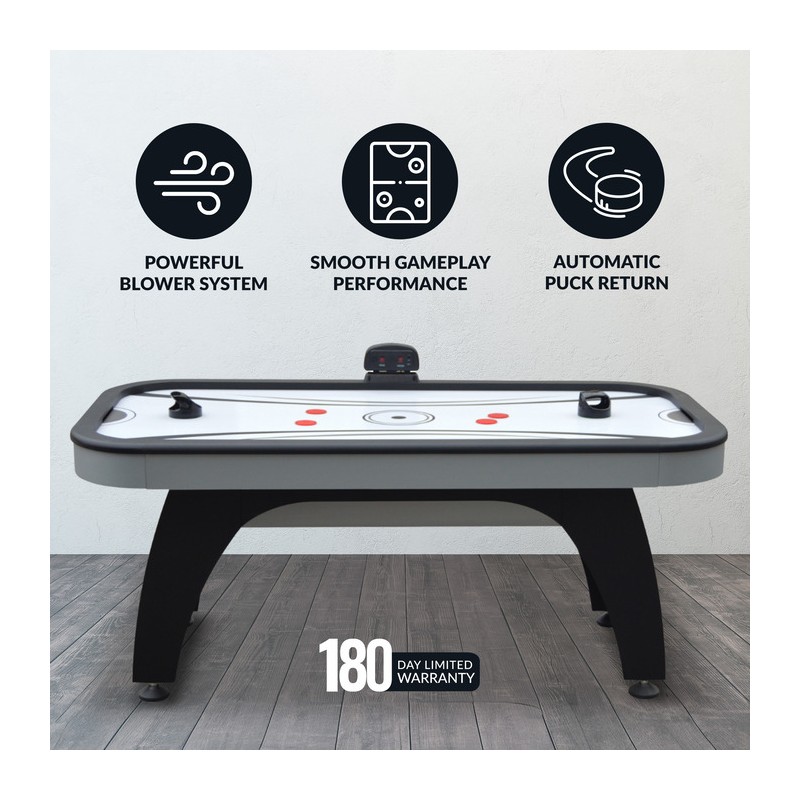 Hathaway Silverstreak 72-in Air Hockey Table w/ LED Scoring (BG1029H)