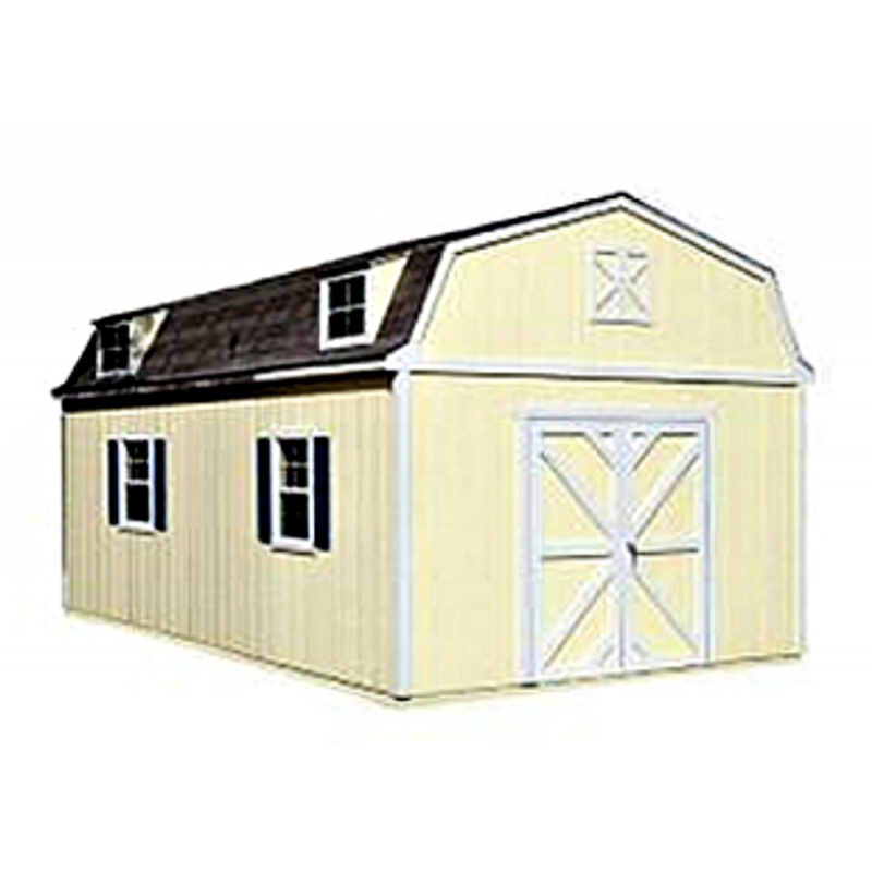 Handy Home Sequoia 12x24 Wood Storage Shed w/ Floor (18209-9)
