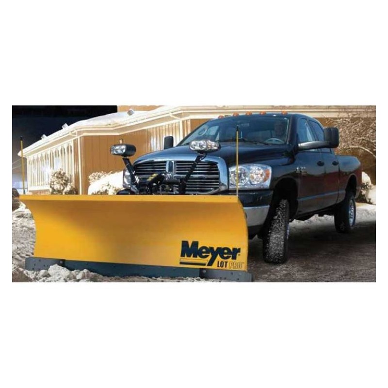 Meyer Lot Pro Professional Grade Plow Turbo Black Iron Kit 7.5-9.0 (41750)
