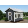 EZ-Fit 8x8 Panelized Greenhouse Shed Kit (ez_greenhouse88)