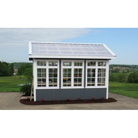 EZ-Fit 8x8 Panelized Greenhouse Shed Kit (ez_greenhouse88)