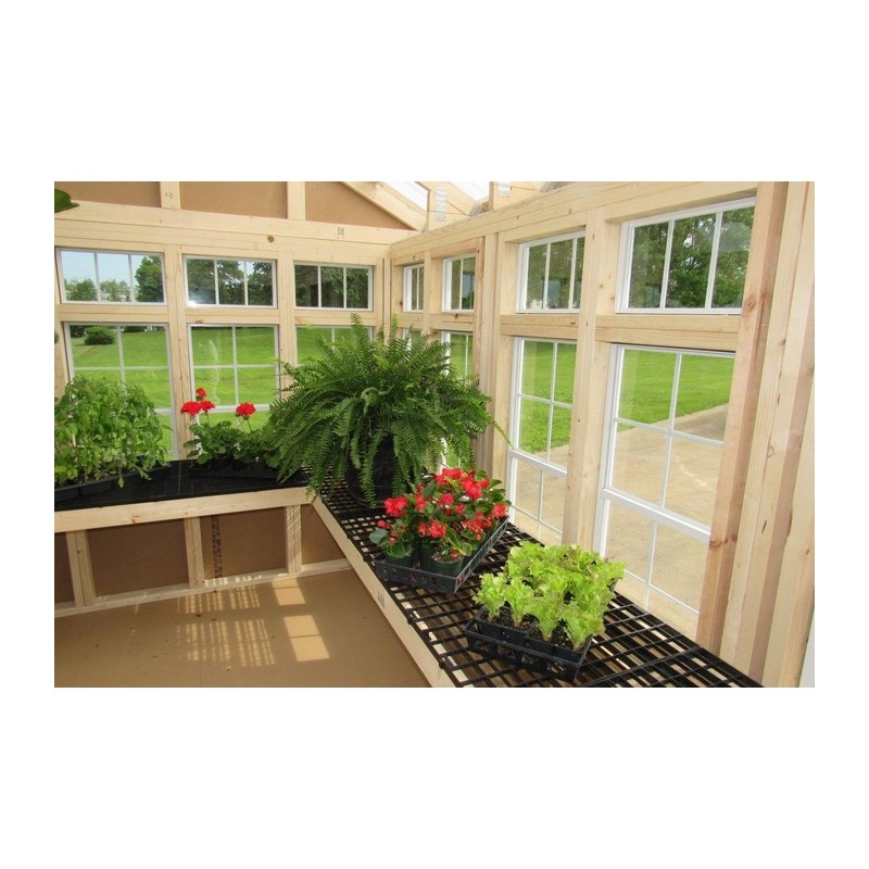 EZ-Fit Shed Greenhouse Kit (ez_greenhouse88)