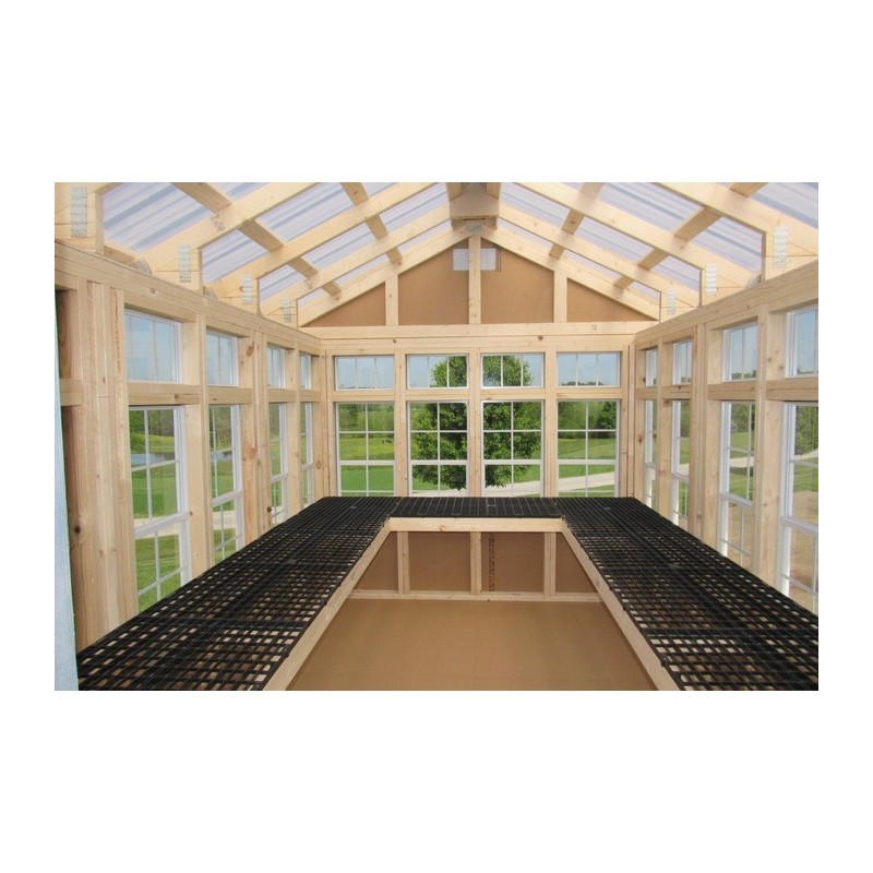 EZ-Fit 10x12 Greenhouse Shed Kit (ez_greenhouse1012)