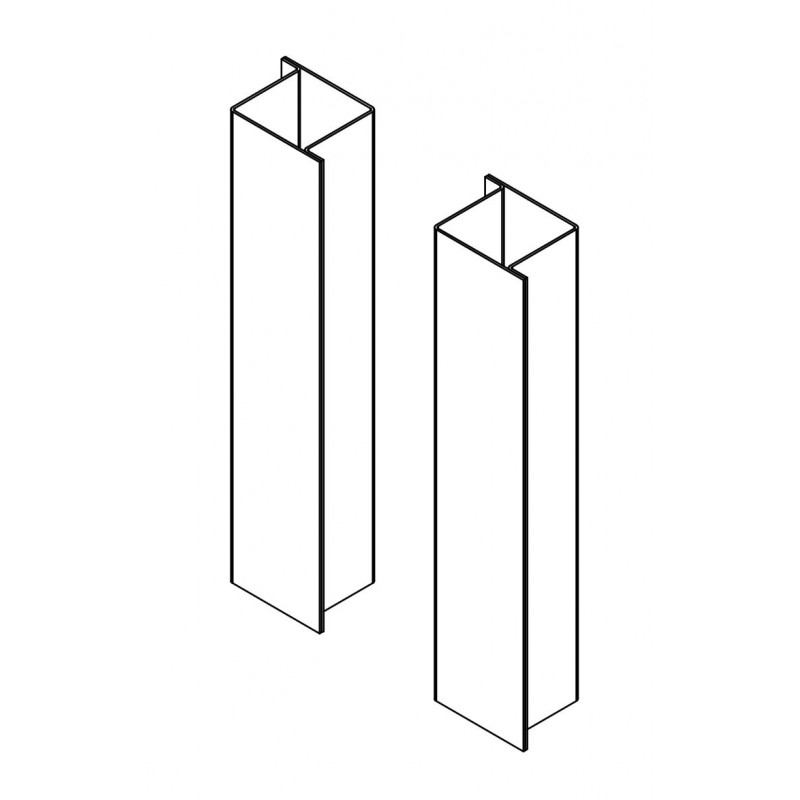 Gared Ground Sleeves for 4" Square Outdoor Volleyball Posts (6828)