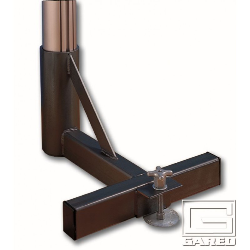 Gared 3" Above Floor Sleeve End Base (6414)