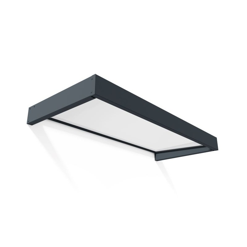 Palram - Canopia Sophia 2150 7' x 3' Awning - Gray/Mist (HG9548)