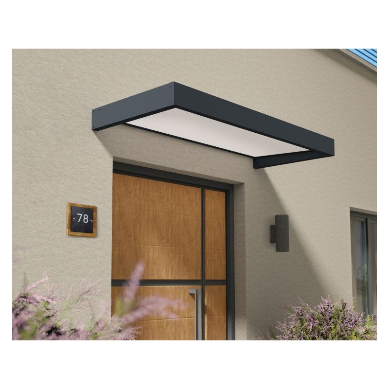 Palram - Canopia Sophia 2150 7' x 3' Awning - Gray/Mist (HG9548)