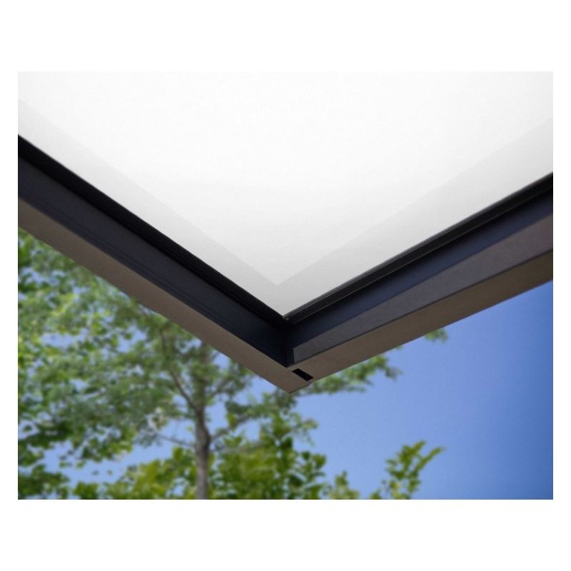 Palram - Canopia Sophia 1600 5x3 Awning Kit- Gray/Mist (HG9547)