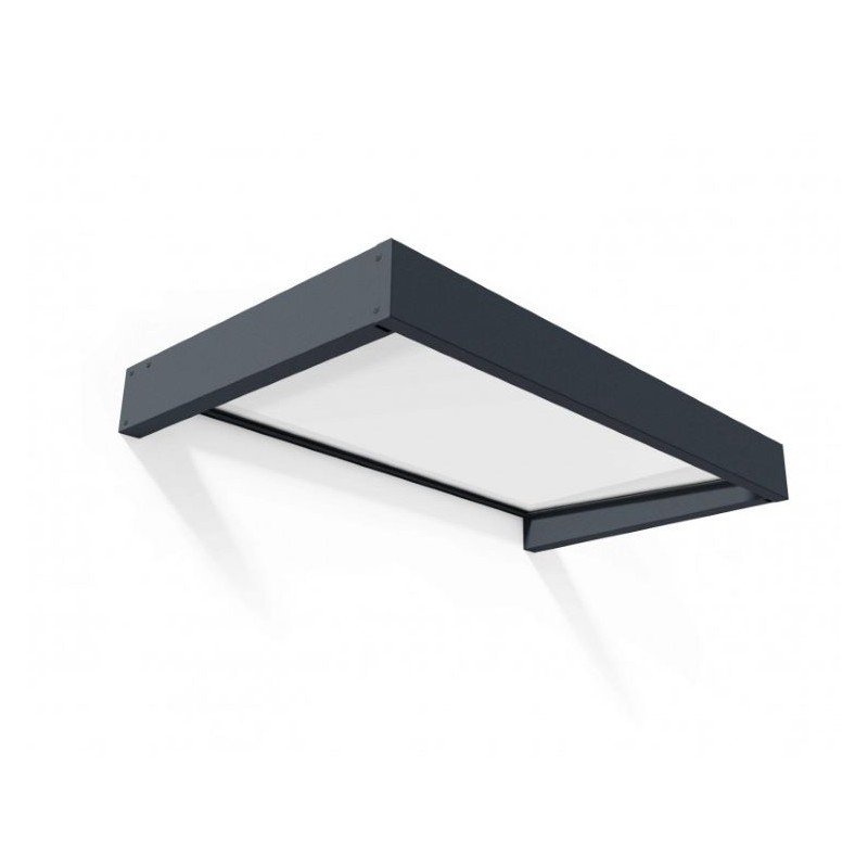 Palram - Canopia Sophia 1600 5x3 Awning Kit- Gray/Mist (HG9547)