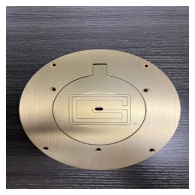 Gared-6-5/8" Brass Cover Plate - (6430)