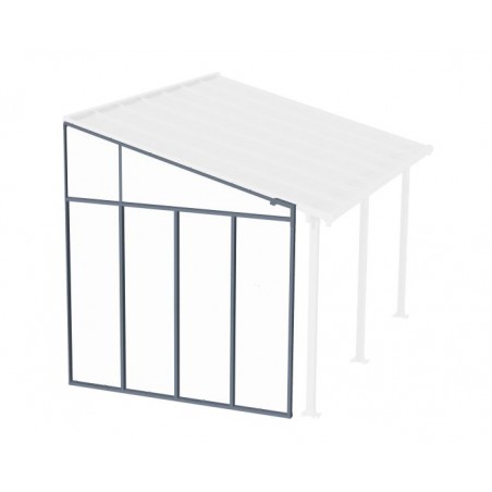 Palram - Canopia Feria 10' Patio Cover Sidewall Kit - Gray (HG9206) Palram - Canopia Feria 10' Patio Cover Sidewall Kit - Gray (HG9206)