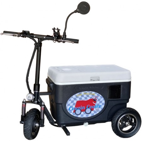 Cruzin Cooler 48 V Mobile Scooter Cooler - Black (CZHB Sport X-Li) Cruzin Cooler 48 V Mobile Scooter Cooler - Black (CZHB Sport X-Li)