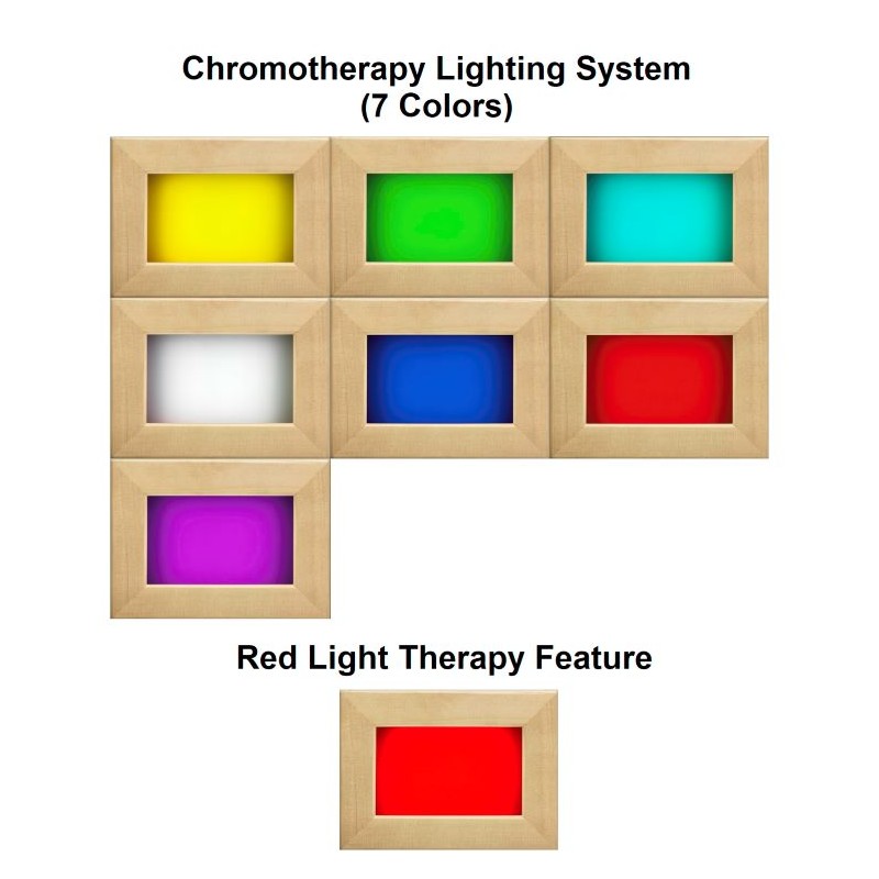 Dynamic Saunas Gracia 1-2-person Low EMF Infrared Sauna (DYN-6119-01)