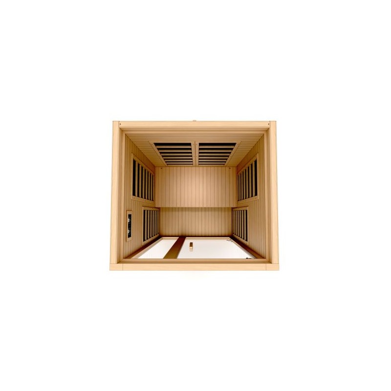Dynamic Saunas Gracia 1-2-person Low EMF Infrared Sauna (DYN-6119-01)