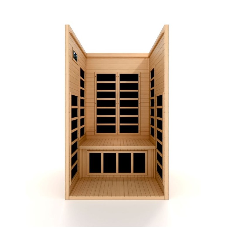 Dynamic Saunas Gracia 1-2-person Low EMF Infrared Sauna (DYN-6119-01)