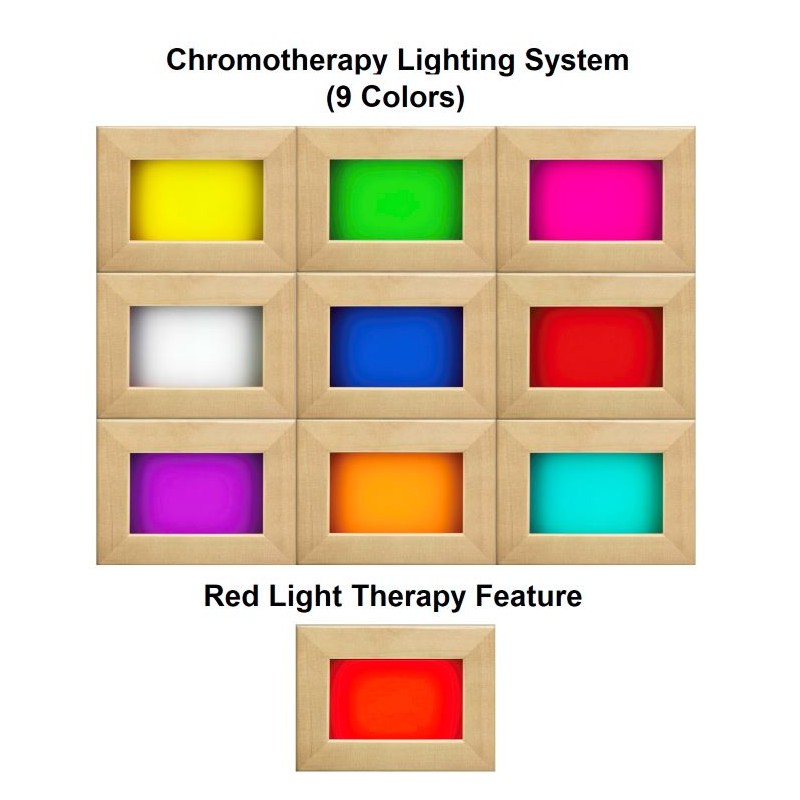 Dynamic Saunas Barcelona Low EMF FAR Infrared Sauna (DYN-6106-01)