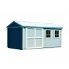 Handy Home Somerset 10x16 Wood Storage Shed w/ Floor (18506-9)