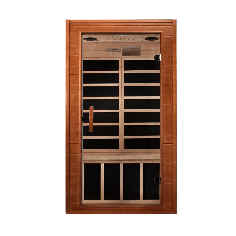 Dynamic Saunas Avila 1-2-person Low EMF Infrared Sauna (DYN-6103-01)