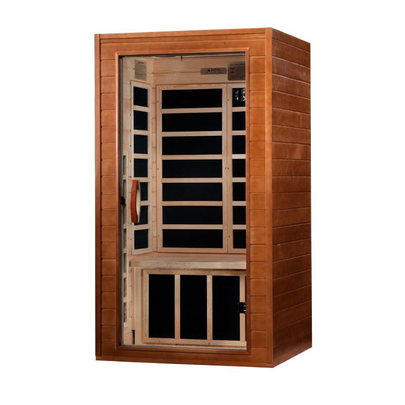 Dynamic Sauna Avila 1-2-person Low EMF FAR Infrared Sauna (DYN-6103-01)