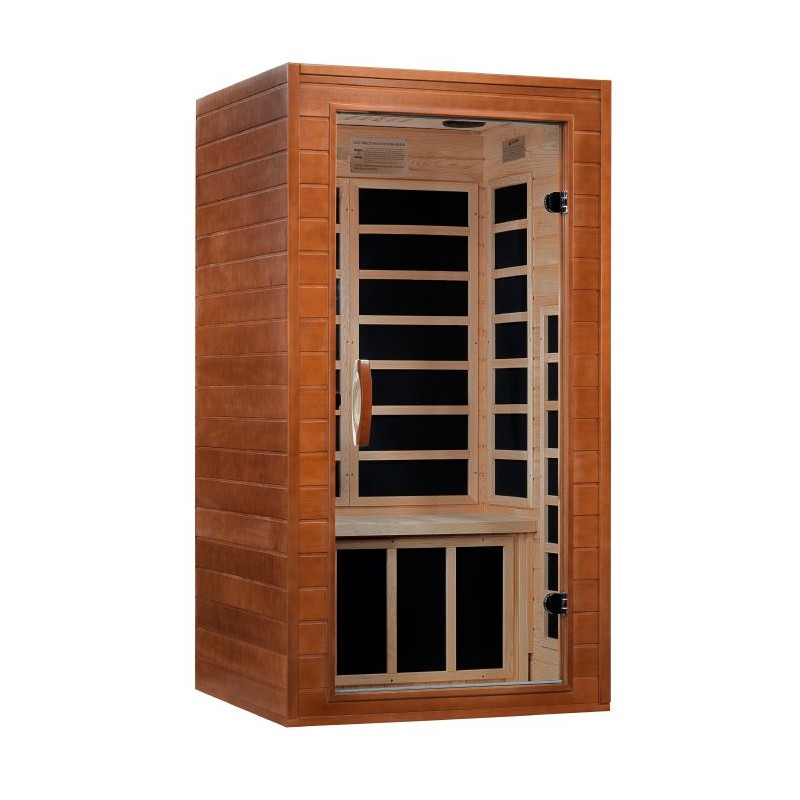 Dynamic Saunas Avila 1-2-person Low EMF Infrared Sauna (DYN-6103-01)