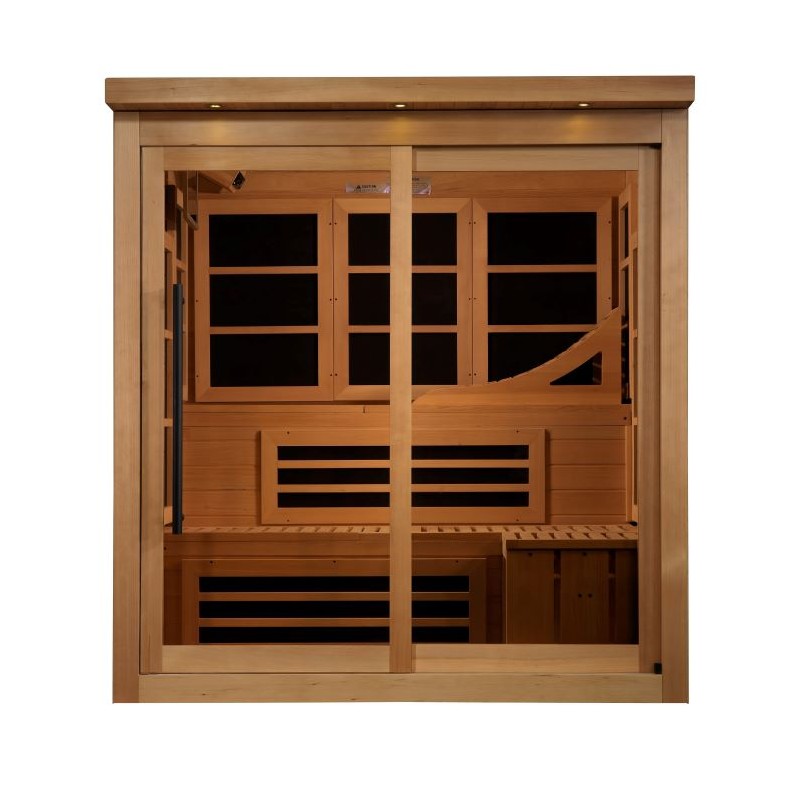 Golden Designs New Edition Near Zero Far Infrared Sauna (GDI-6996-02)