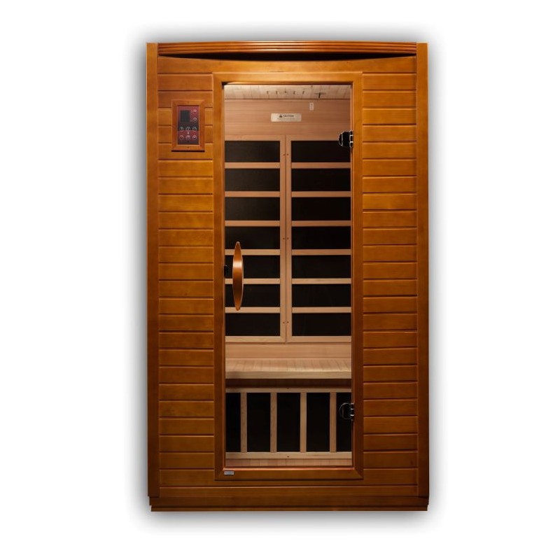 Dynamic Saunas Versailles 2-person Low EMF FAR Infrared Sauna (DYN-6202-03)