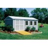 Handy Home Somerset 10x18 Wood Storage Shed w/ Floor (18417-8)