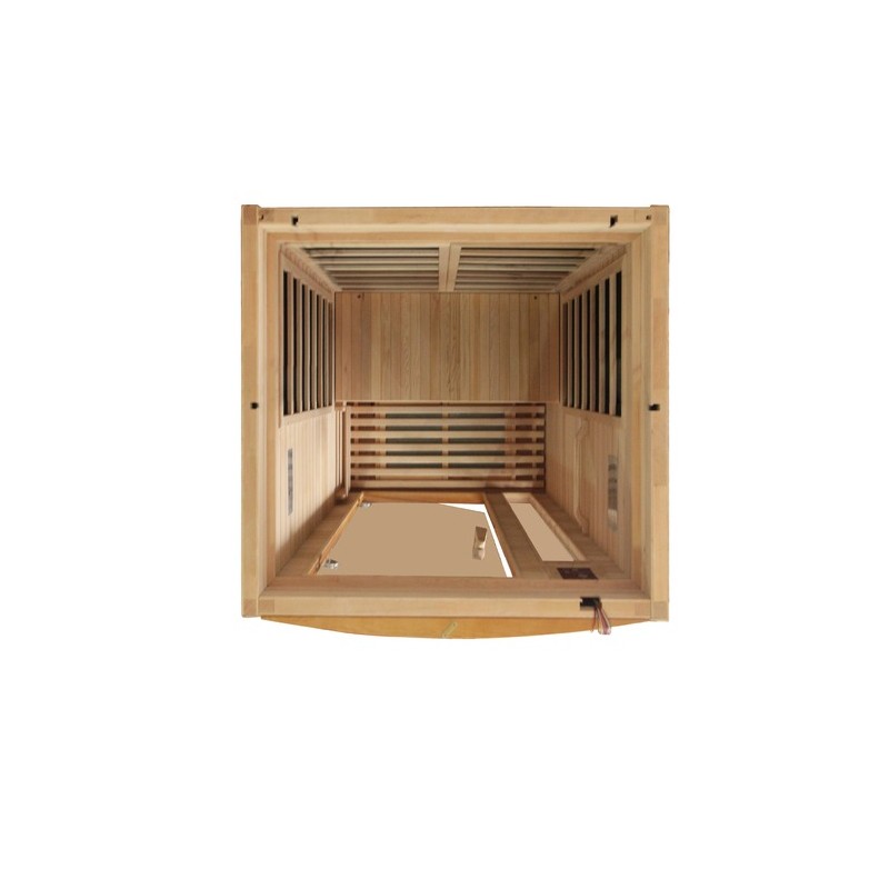 Barcelona Elite Ultra Low EMF FAR Infrared Sauna - (DYN-6106-01 Elite)
