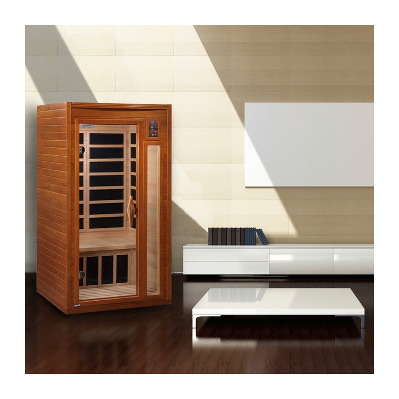 Barcelona Elite Ultra Low EMF FAR Infrared Sauna - (DYN-6106-01 Elite)